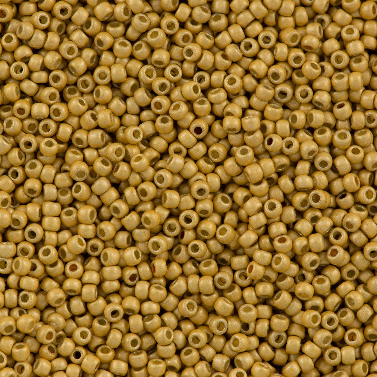 Toho Round Seed Bead 11/0 PermaFinish Matte Galvanized Starlight 2.5-inch Tube (557PFF)