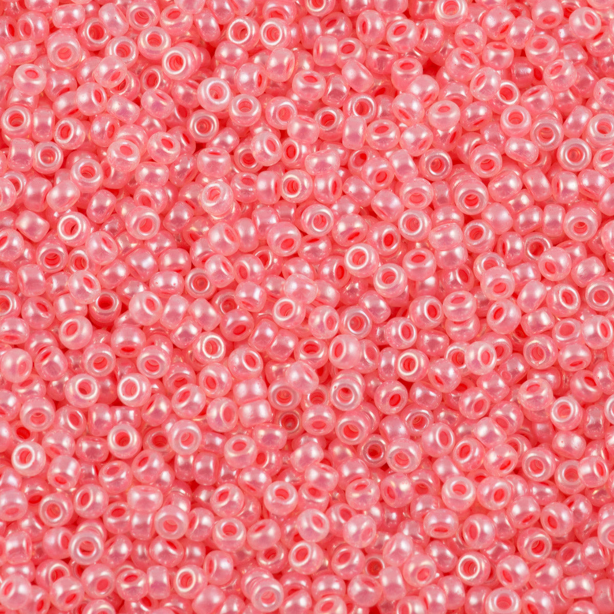 Miyuki Round Seed Bead 11/0 Semi Matte Light Pink Opal 22g Tube (2346)