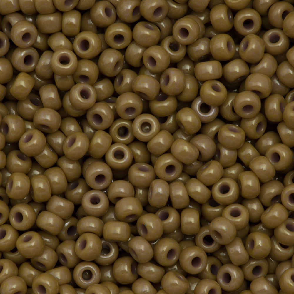 Miyuki Round Seed Bead 8/0 Dyed Opaque Latte 25g (1461)