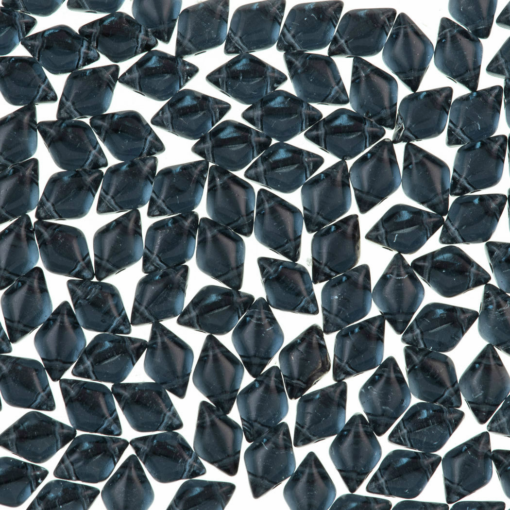 Gemduo Bead 8x5mm Backlit Montana 2-Inch Tube (30330BK)