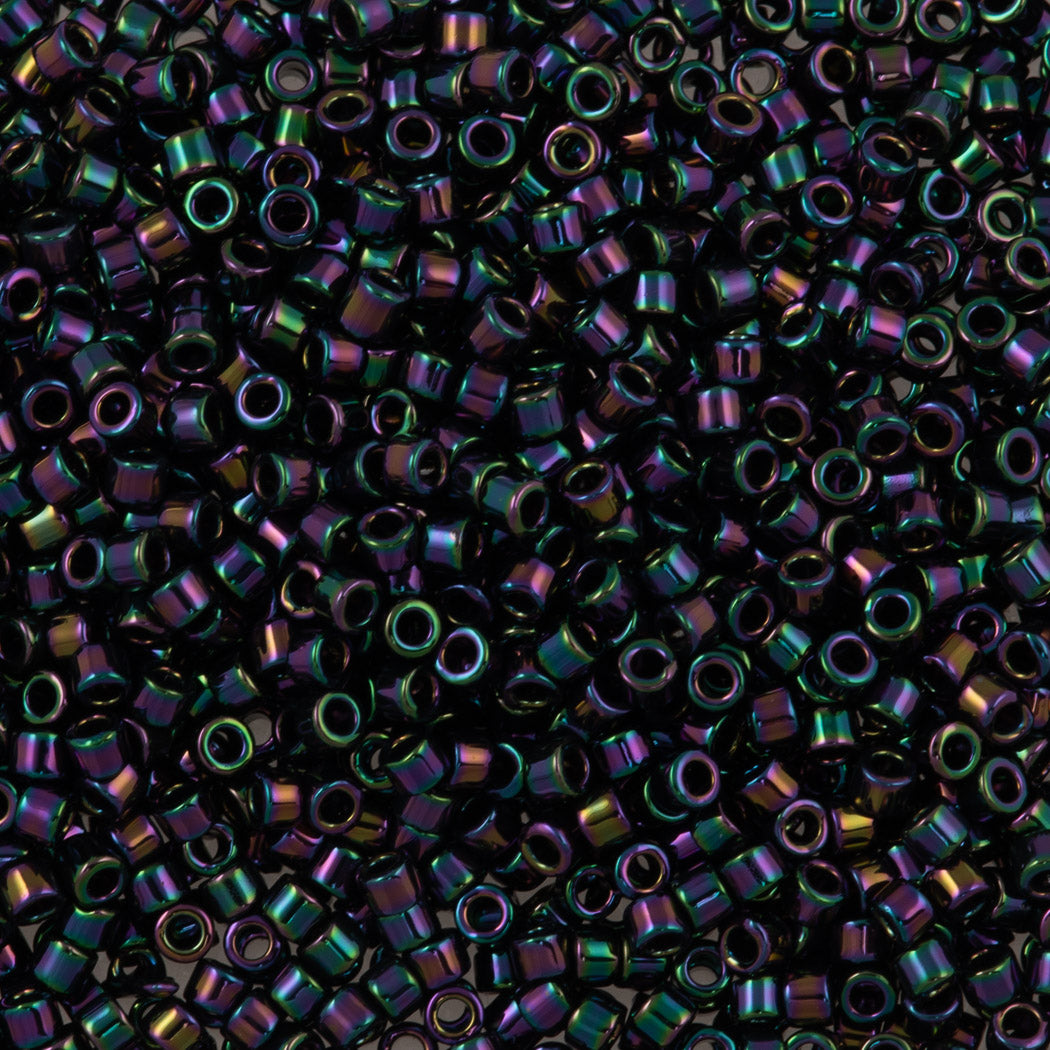Miyuki Delica Seed Bead 11/0 Purple Iris 2-inch Tube DB4