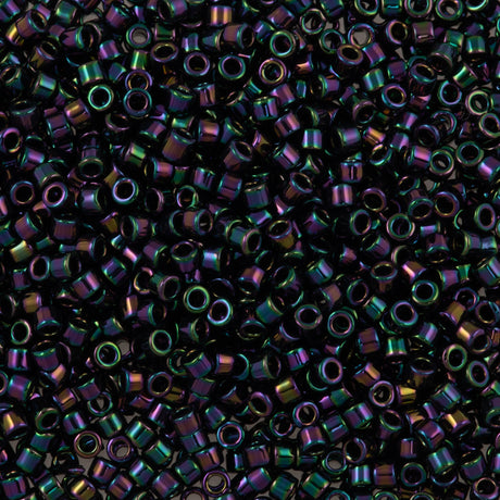 Miyuki Delica Seed Bead 11/0 Purple Iris 2-inch Tube DB4