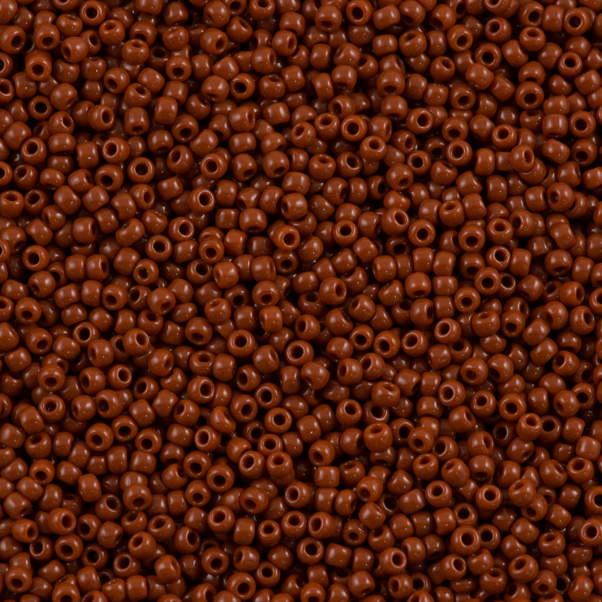 Toho Round Seed Bead 11/0 Opaque Light Brown 2.5-inch Tube (46L)