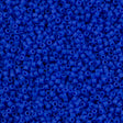 Miyuki Delica Seed Bead 11/0 Matte Opaque Star Spangle Blue 2-inch Tube DB1588