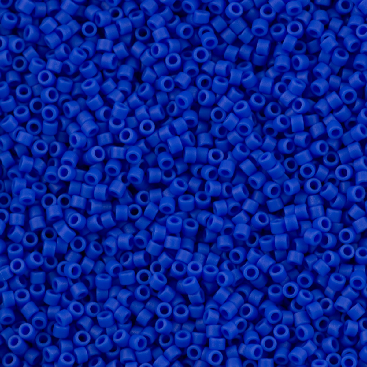 Miyuki Delica Seed Bead 15/0 Matte Opaque Star Spangle Blue 5g DBS1588