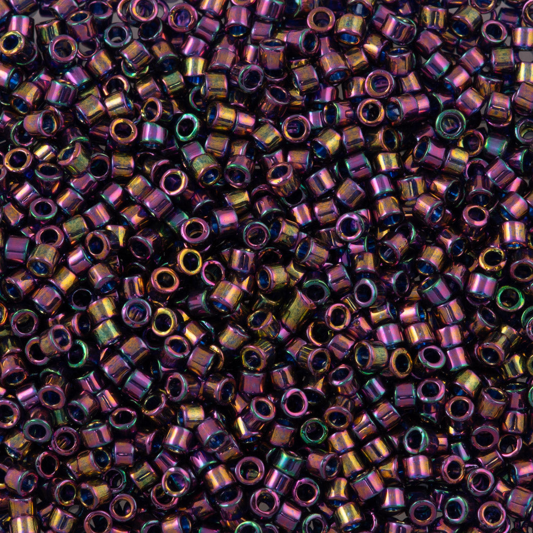 Miyuki Delica Seed Bead 11/0 Plum Luster AB DB128