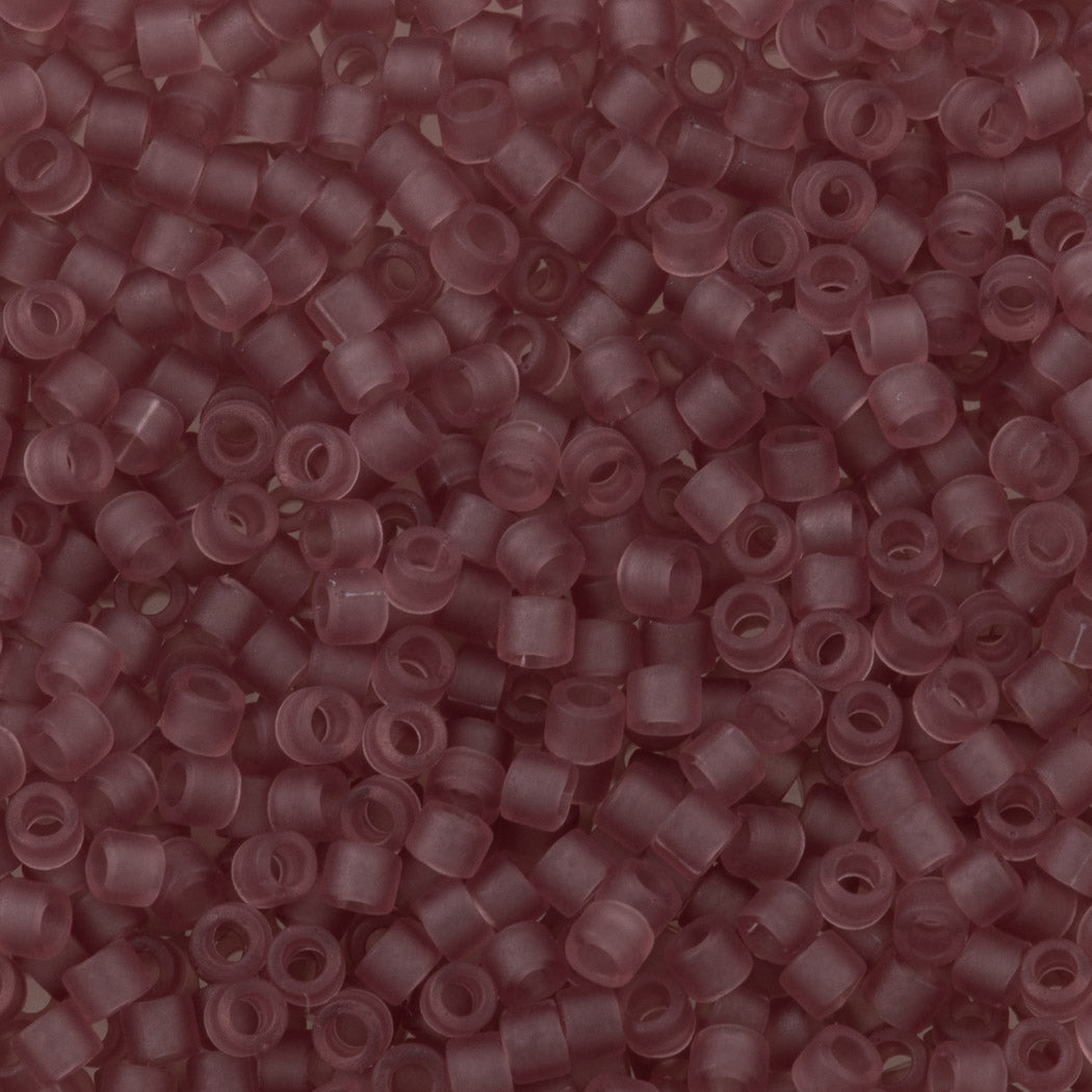 Miyuki Delica Seed Bead 11/0 Matte Transparent Lilac DB765