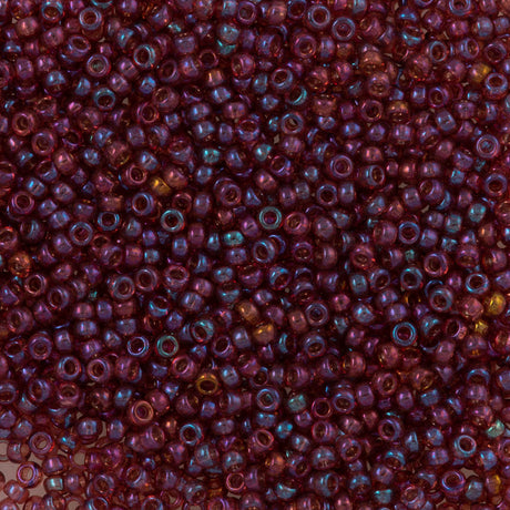 Miyuki Round Seed Bead 15/0 Amethyst Gold Luster (302)