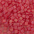 Miyuki Tila Seed Bead Transparent Matte Red Orange AB (140FR)