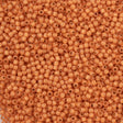 50g Toho Round Seed Bead 6/0 PermaFinish Translucent Silver Lined Grapefruit (2112PF)
