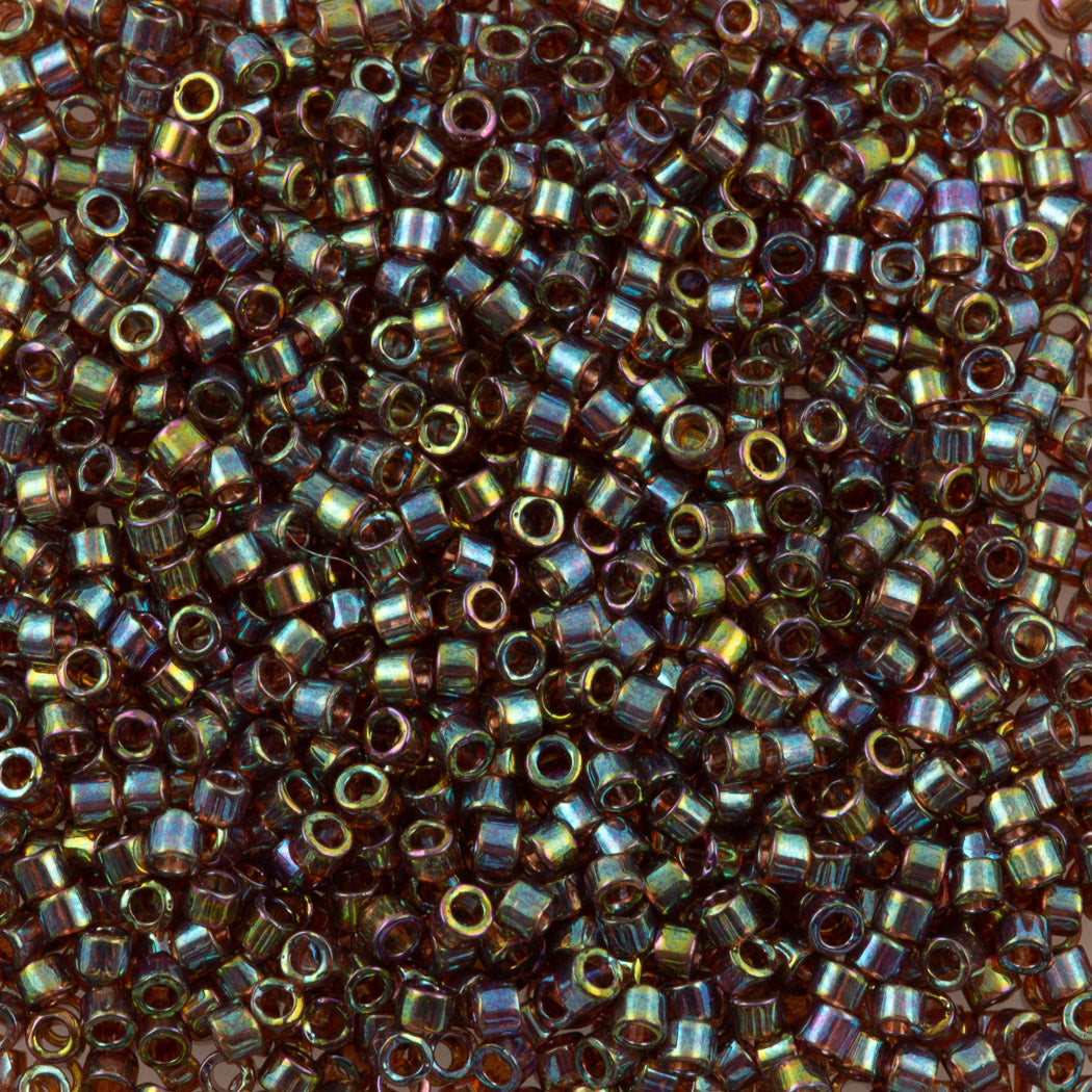Miyuki Delica Seed Bead 11/0 Topaz Luster AB DB122