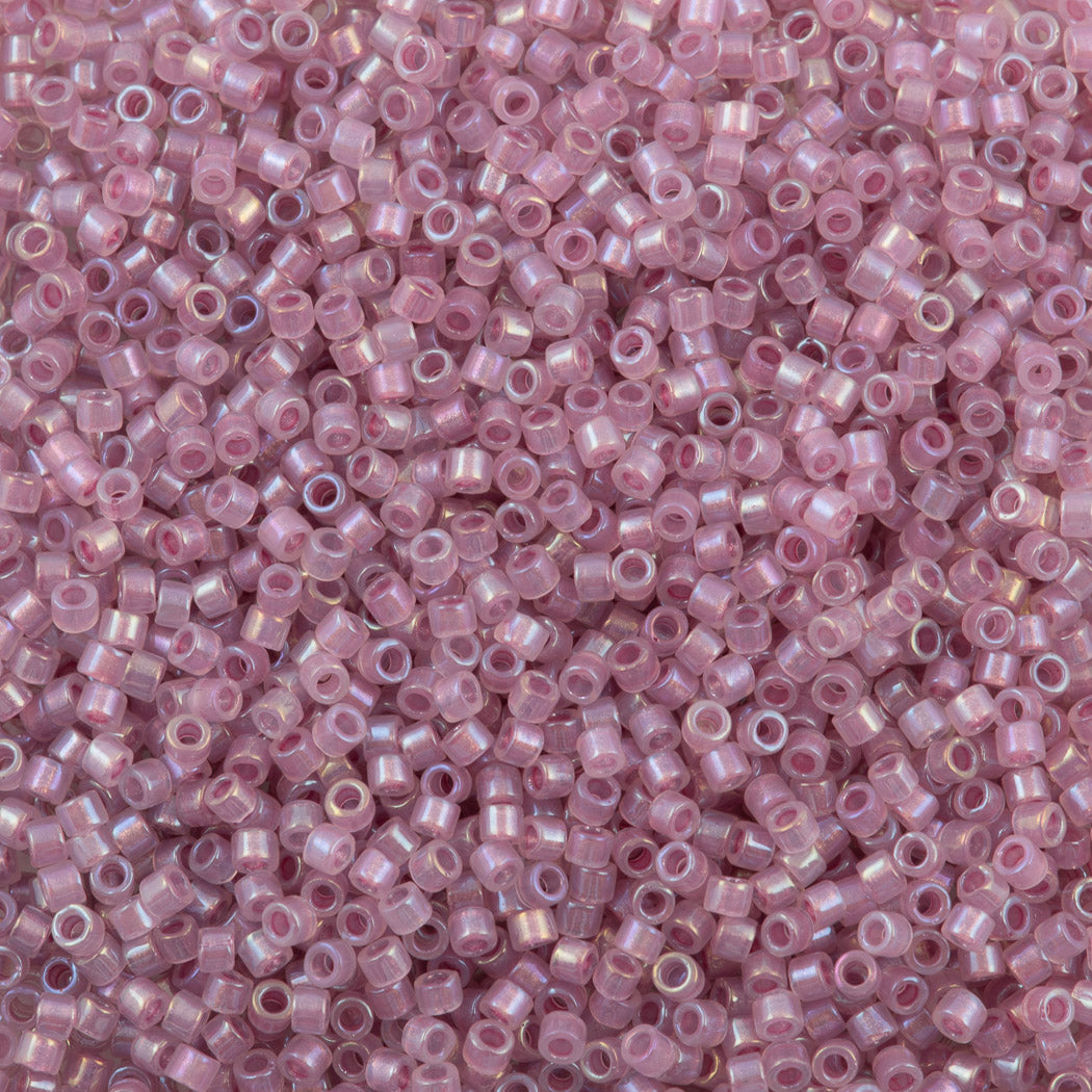 Miyuki Delica Seed Bead 11/0 Inside Dyed Color Mauve Thistle Flower DB1752