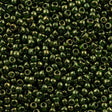 50g Toho Round Seed Bead 8/0 Gold Lustered Fern (333)
