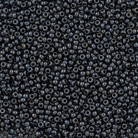 Miyuki Round Seed Bead 11/0 Metallic Gunmetal (451)