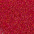 Miyuki Round Seed Bead 15/0 Opaque Red Luster (1943)