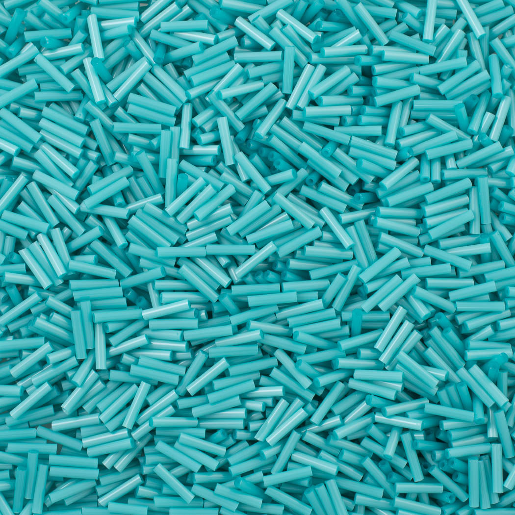 Toho 9mm Bugle Bead Opaque Turquoise (55)