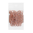 144pc Jump Ring 8mm Copper Plated I.D. 6mm