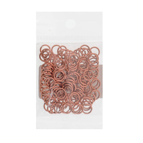 144pc Jump Ring 8mm Copper Plated I.D. 6mm