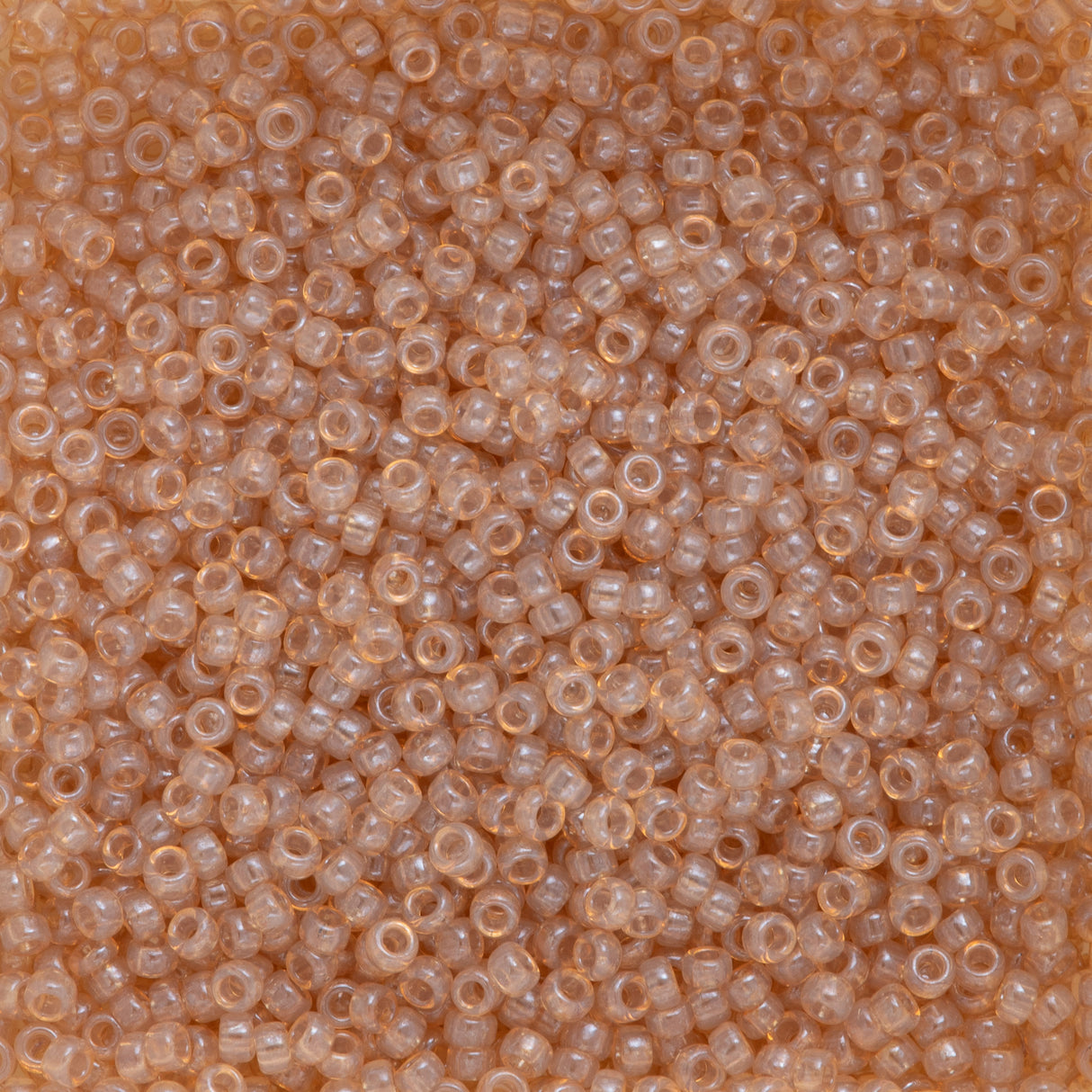 Miyuki Round Seed Bead 15/0 Jasmine Translucent 2-inch Tube (2370)