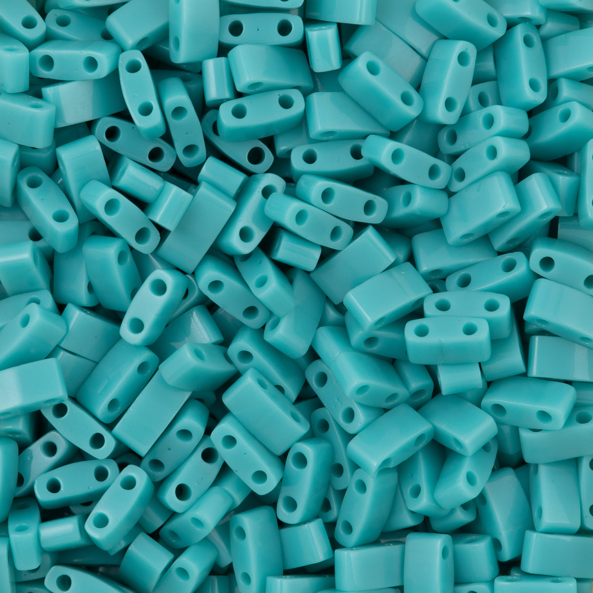 Miyuki Half Tila Seed Bead Opaque Turquoise (412)