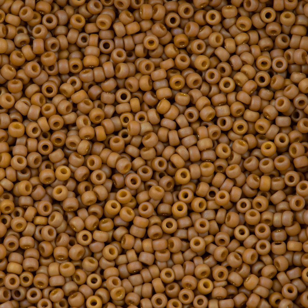 Miyuki Round Seed Bead 11/0 Pistachio Frosted Rainbow Opaque Glazed (4693)