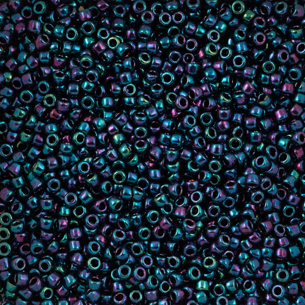 Toho Round Seed Bead 15/0 Midnight Iris (505)