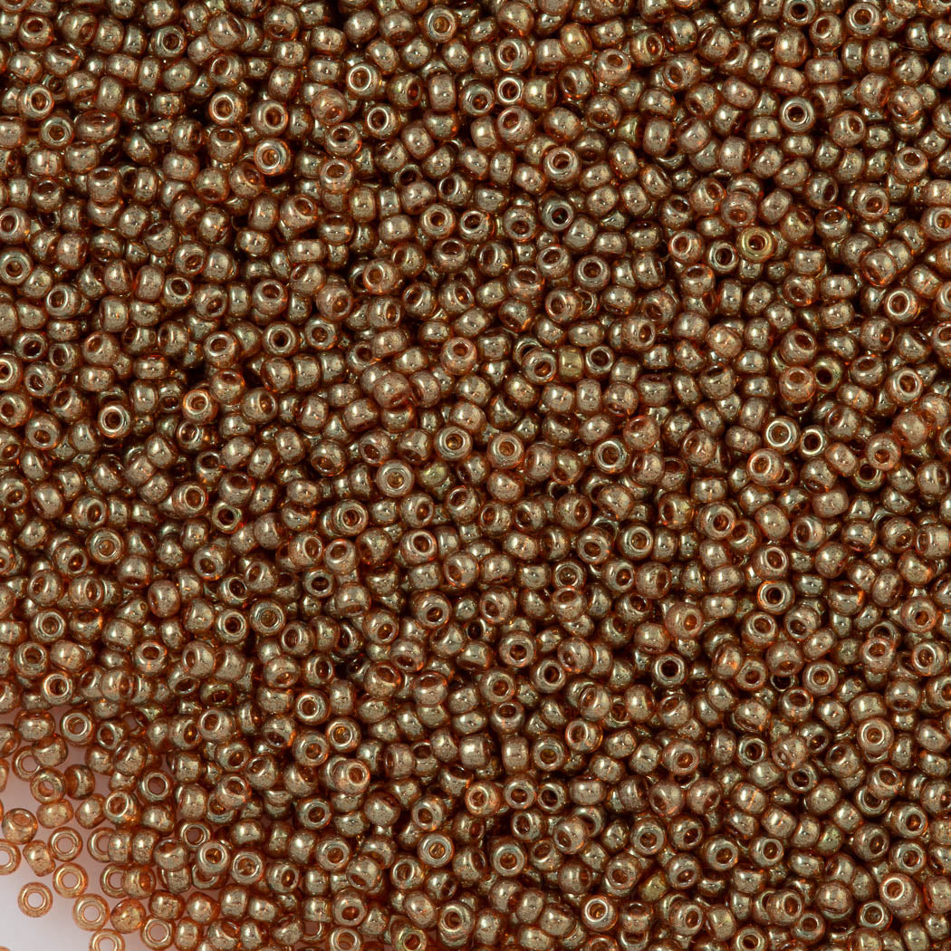 Miyuki Round Seed Bead 11/0 Topaz Gold Luster (311)