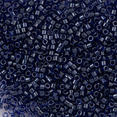 Miyuki Delica Seed Bead 11/0 Inside Dyed Color Purple Cobalt 2-inch Tube DB277