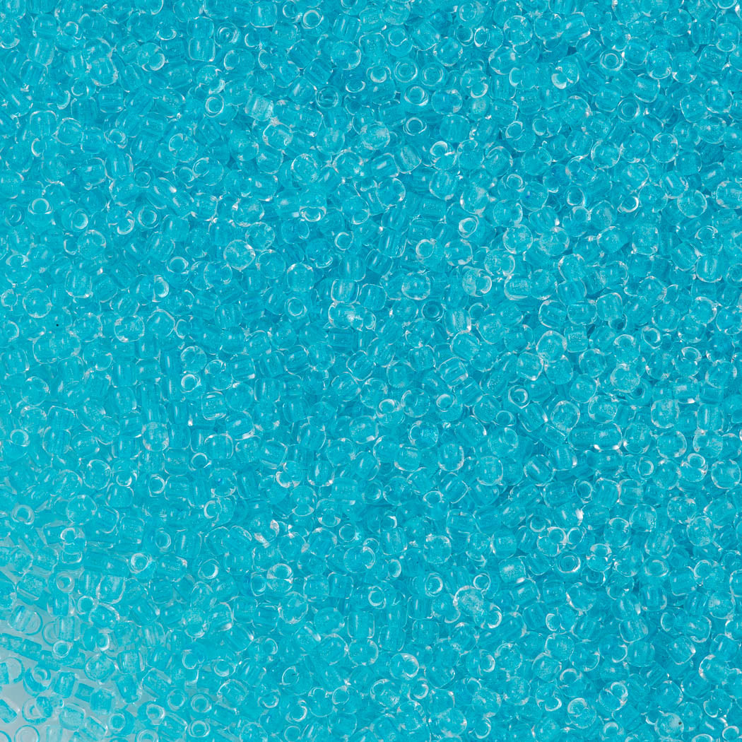 50g Toho Round Seed Bead 11/0 Glow In The Dark Baby Blue Bright Green (2723)-Day