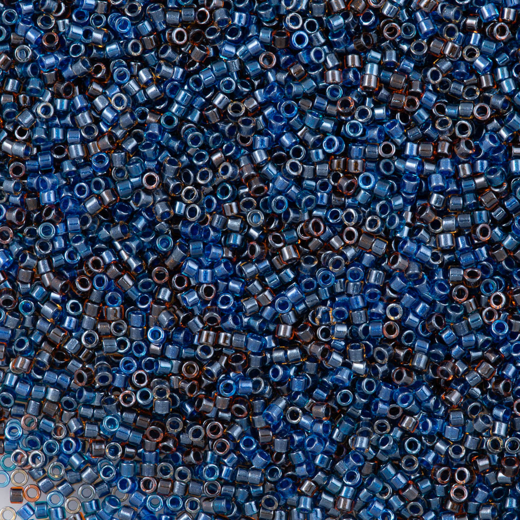 Miyuki Delica Seed Bead 11/0 Inside Color Lined Very Berry Mix 2-inch Tube DB992