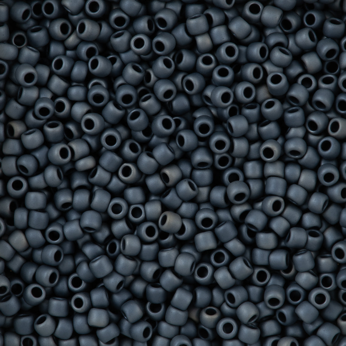Toho Round Seed Bead 11/0 Opaque Matte Blue Grey (612)