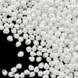 Tiny Miyuki Drop Seed Bead White Pearl 9g Tube (420)
