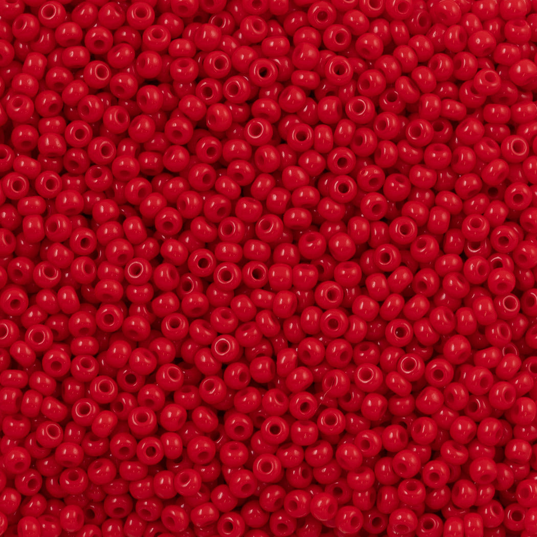 Czech Seed Bead 11/0 Light Red (93170)