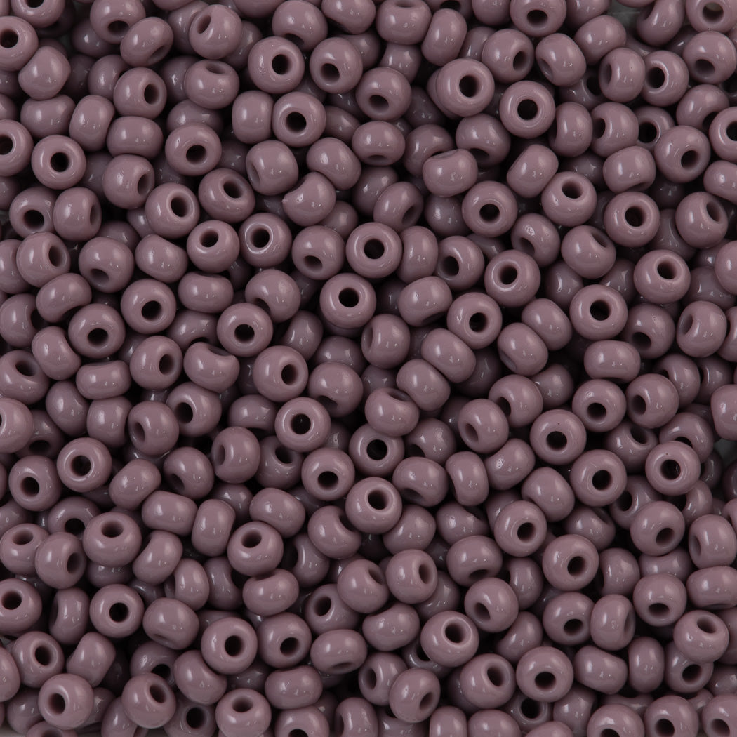 Czech Seed Bead 11/0 Opaque Purple (23020)