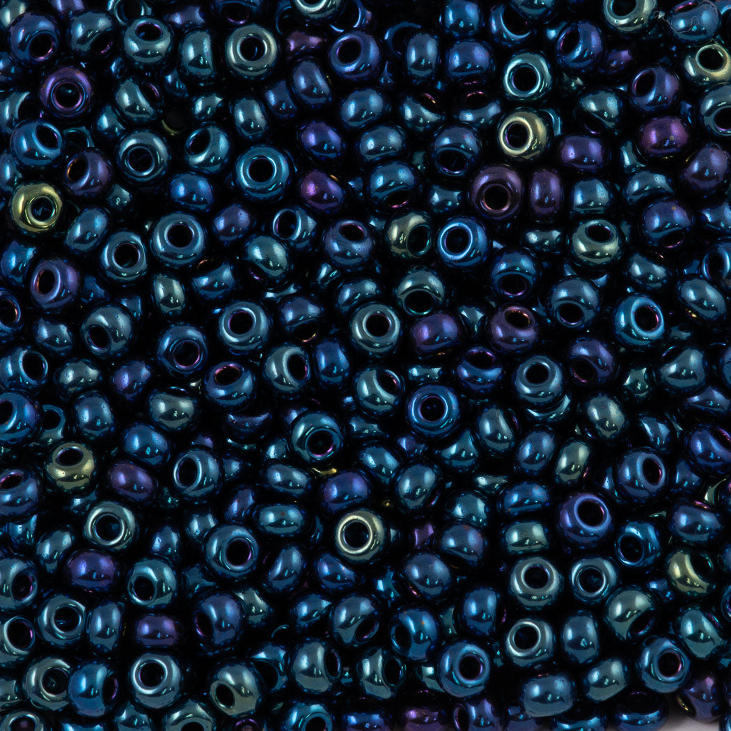 Czech Seed Bead 8/0 Blue Iris 50g (59135)