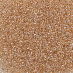 Miyuki Round Seed Bead 11/0 Inside Color Lined Gold Luster 22g Tube (234)