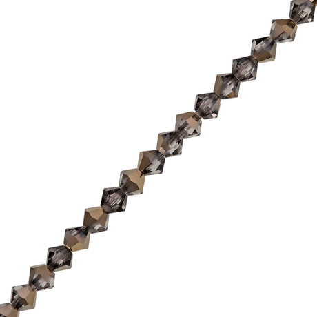 72 Preciosa Crystal 6mm Bicone Crystal Starlight Gold (00030STG)