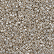 Miyuki Delica Seed Bead 10/0 Galvanized Silver DBM35