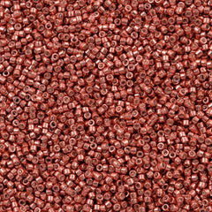 Miyuki Delica Seed Bead 11/0 Galvanized Dyed Color Cranberry DB423