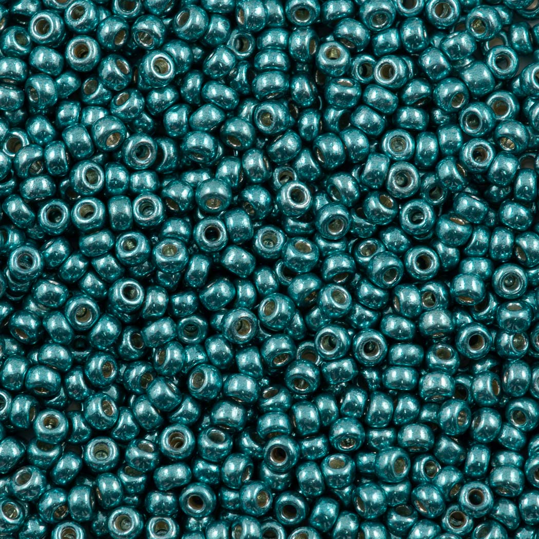 Miyuki Round Seed Bead 6/0 Duracoat Galvanized Sea Foam (4217)