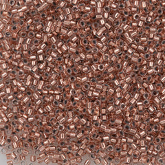 Miyuki Delica Seed Bead 11/0 Copper Lined 2-inch Tube DB37