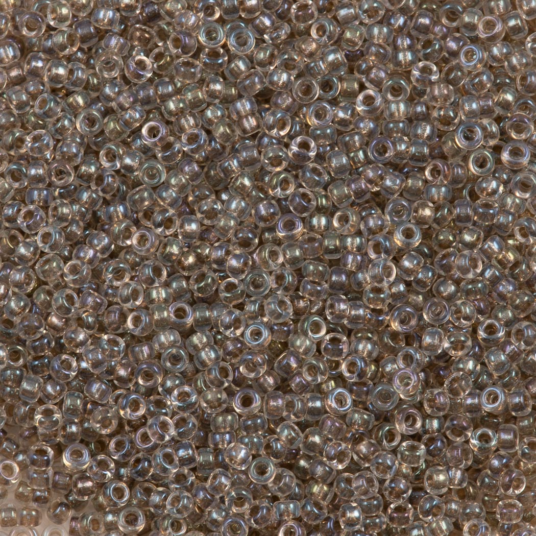 Miyuki Round Seed Bead 11/0 Taupe Lined AB (2195)