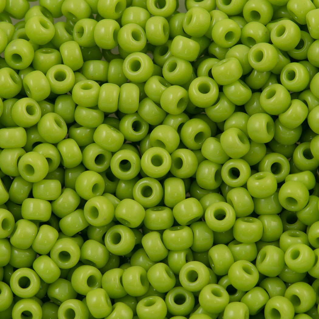 Miyuki Round Seed Bead 8/0 Opaque Chartreuse 22g Tube (416)