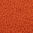 Miyuki Round Seed Bead 11/0 Opaque Matte Fall Orange 22g Tube (2042)