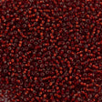 Miyuki Round Seed Bead 15/0 Silver Lined Dark Ruby (11D)