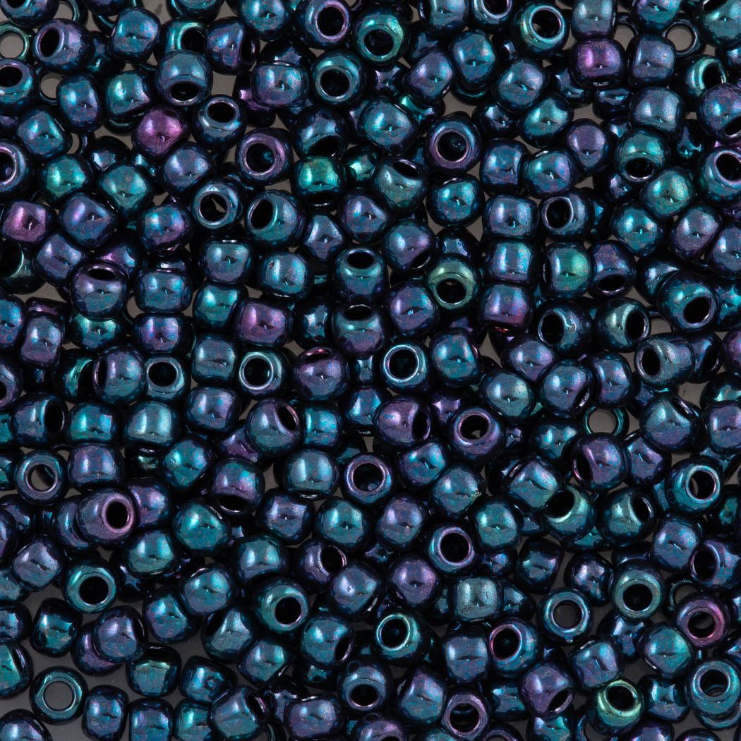 Toho Round Seed Bead 8/0 Midnight Iris (505)