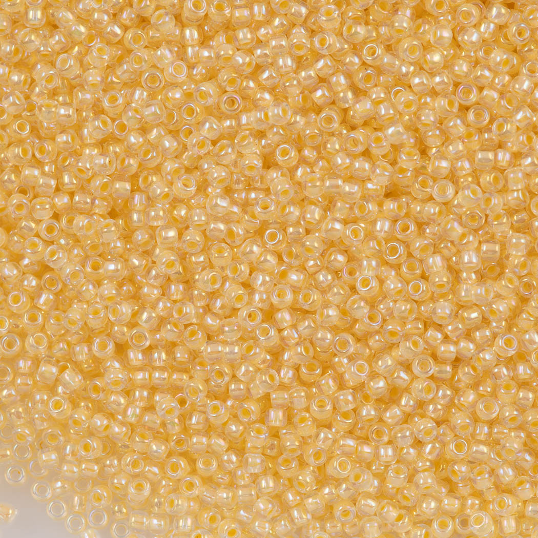 Toho Round Seed Bead 11/0 Inside Color Lined Creamsicle AB (1846)