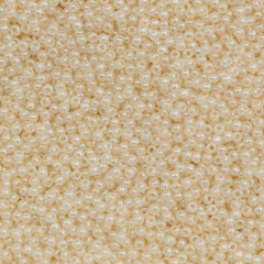 Toho Round Seed Bead 15/0 Transparent Ceylon Cream (147)