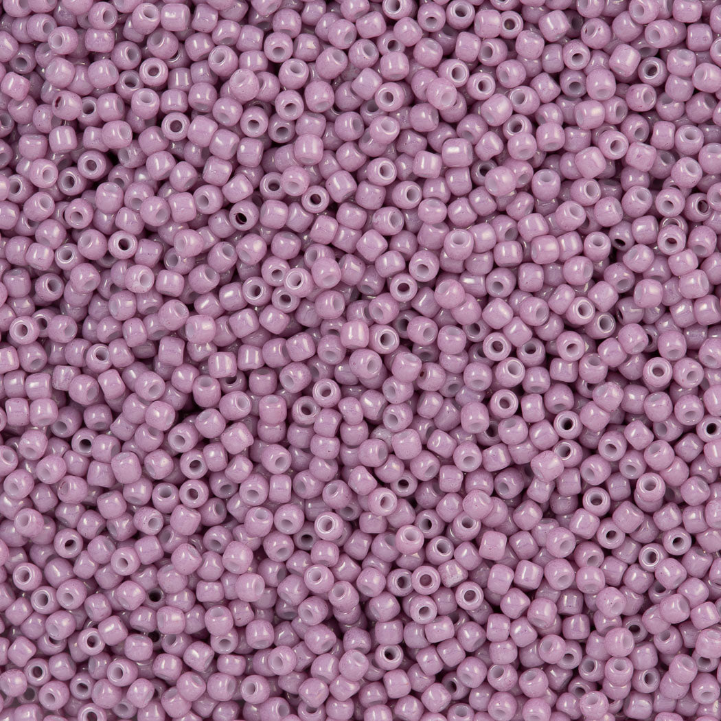 Toho Round Seed Bead 11/0 Opaque Luster Rose Pink (127)