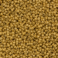 50g Toho Round Seed Bead 11/0 PermaFinish Matte Galvanized Starlight (557PFF)